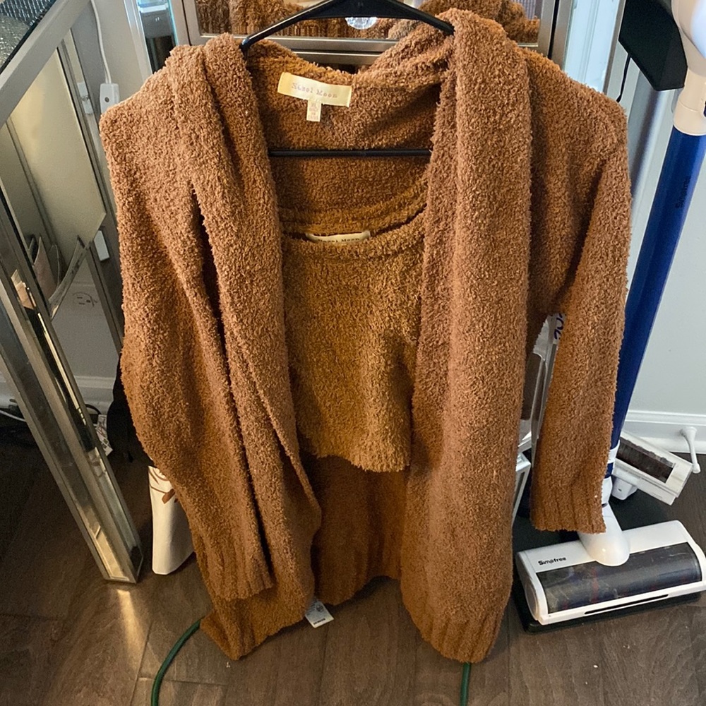 3 Piece Hazel Moon Brown Fluffy Set!